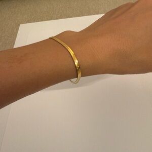 Elegant Gold-Plated Bracelet